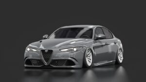 Alfa Romeo Giulia Quadrifoglio Bagged