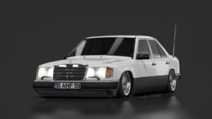 Mercedes-Benz 300D W124 BBS CML GAMİNG