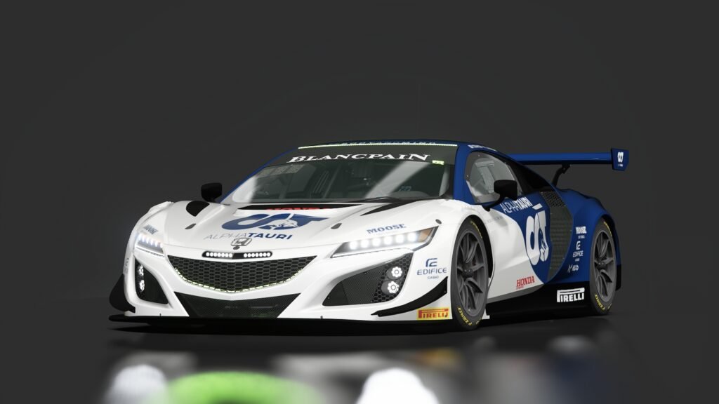 Acf gt3 honda nsx gt3 evo 2019 2020 alphatauri 10