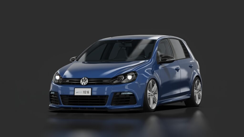 Acdz volkswagen golf r mk6 5xxhp 00 rising blue metallic