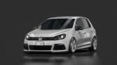 Acdz volkswagen golf r mk6 5xxhp 04 candy white
