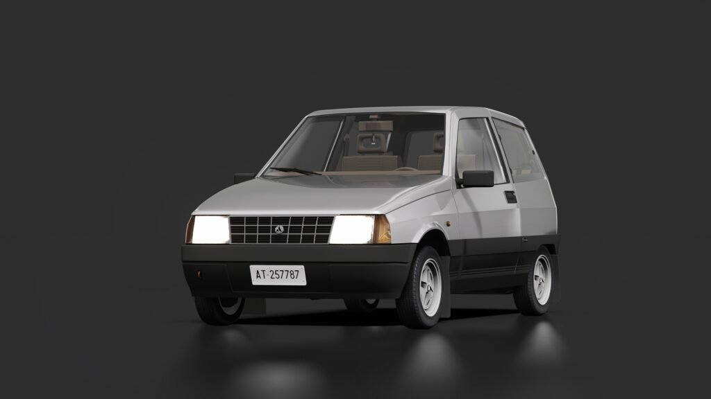 Autobianchi y10 4wd bianco