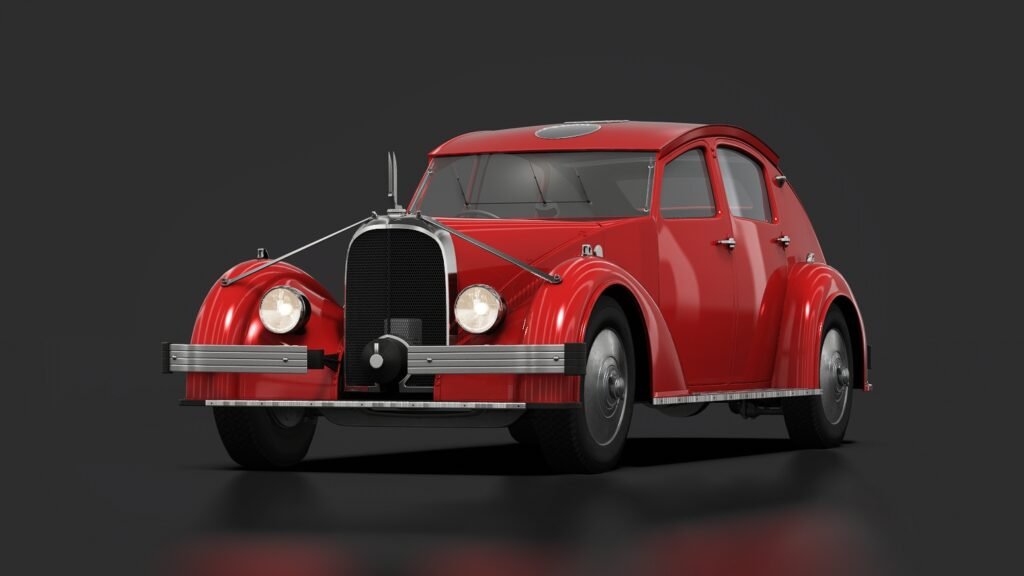 Avions voisin c25 aerodyne 11bright red