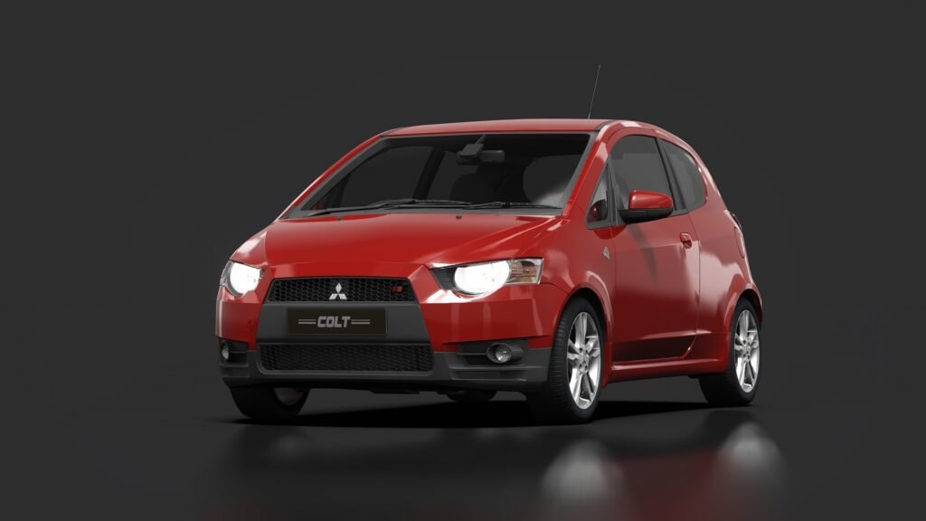 Mitsubishi colt ralliart 1 0 rosso alfa