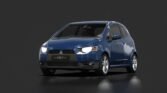 Mitsubishi colt ralliart 1 blu tornado