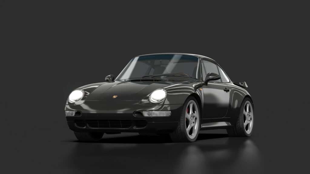 Porsche 911 (993) turbo black