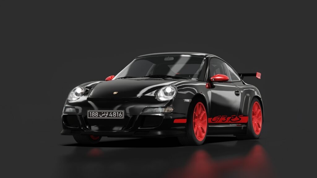 Porsche 911 (997) gt3 rs 2007 v1 modified by vinctoreto test