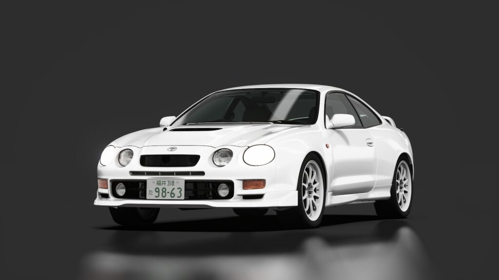 Toyota celica st205 tuned 03 white
