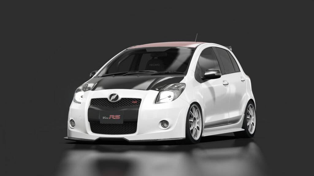 Toyota vitz rs 1 cool white