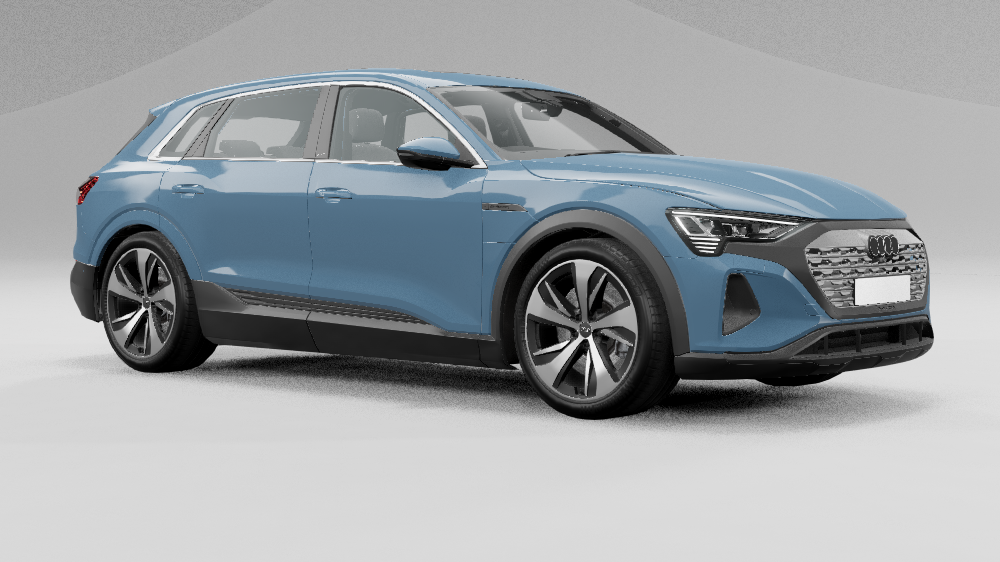 Versão Q8 e-tron 55 quattro advanced rhd