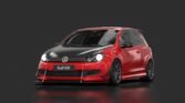Volkswagen golf gti 2010 track 01 tornado red