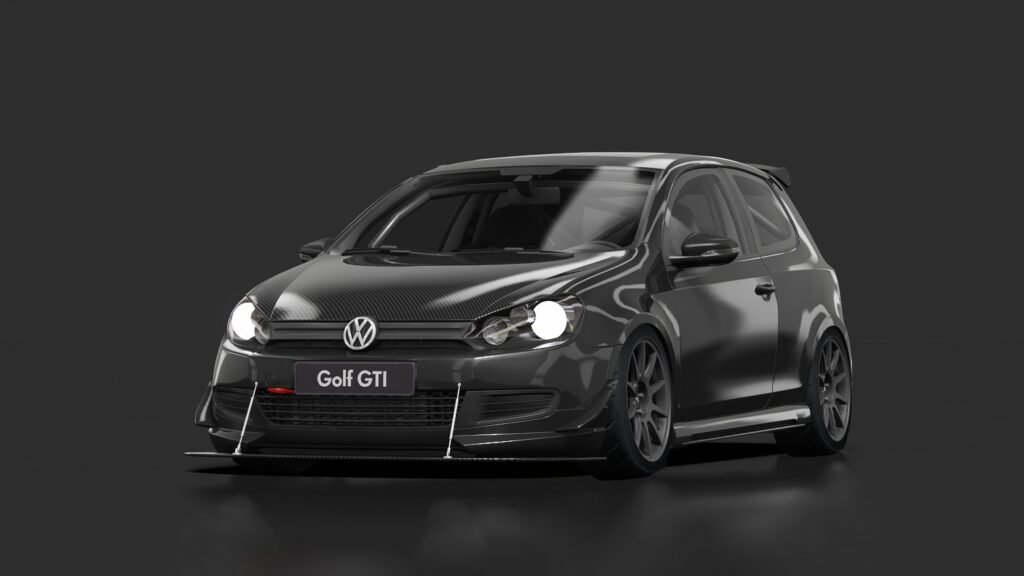 Volkswagen golf gti 2010 track black magic