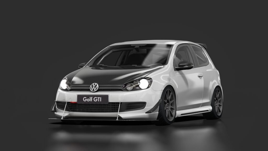 Volkswagen golf gti 2010 track reflex silver