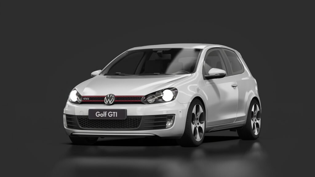 Volkswagen golf gti 2010 reflex silver