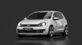 Volkswagen golf gti 2010 reflex silver