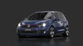 Volkswagen golf gti 2010 shadow blue metallic