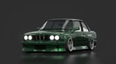 Ang bmw e30 envy parrot green