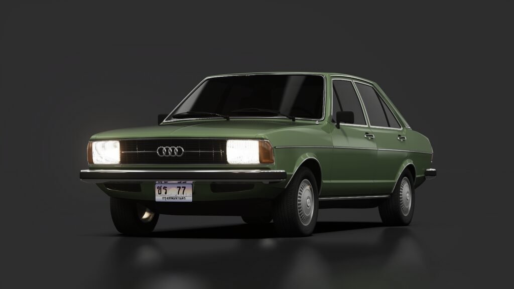 Audi 80 b1 '76 green old