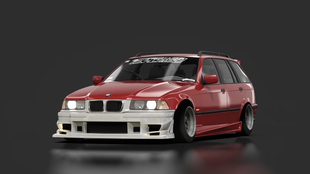 Bmw 316i e36 touring m50b20 swap alpine white