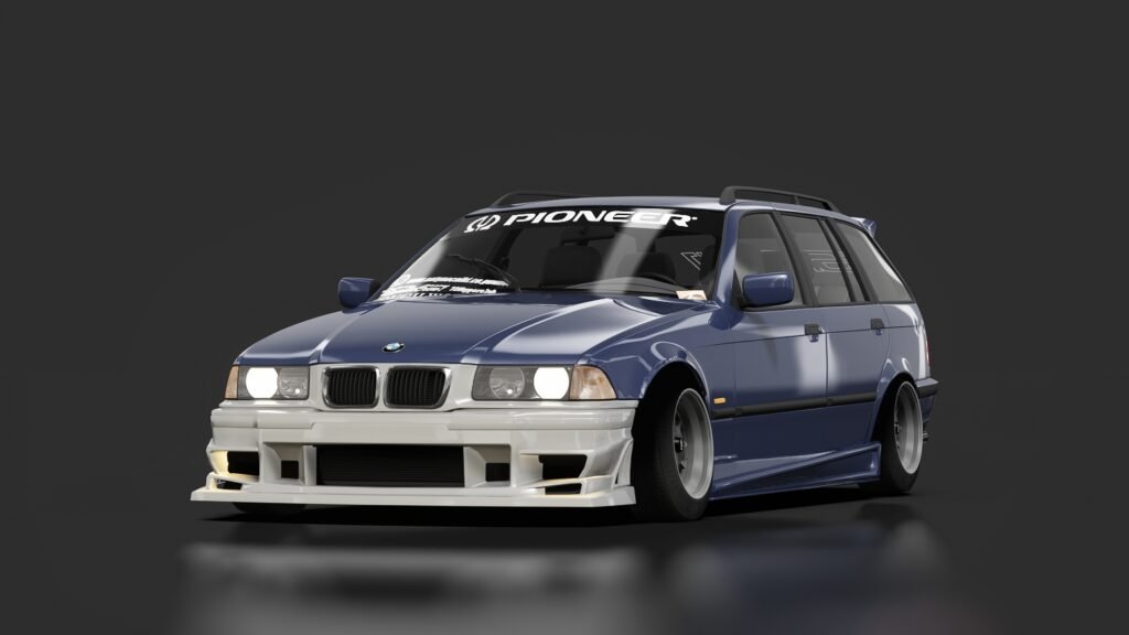 Bmw 316i e36 touring m50b20 swap black