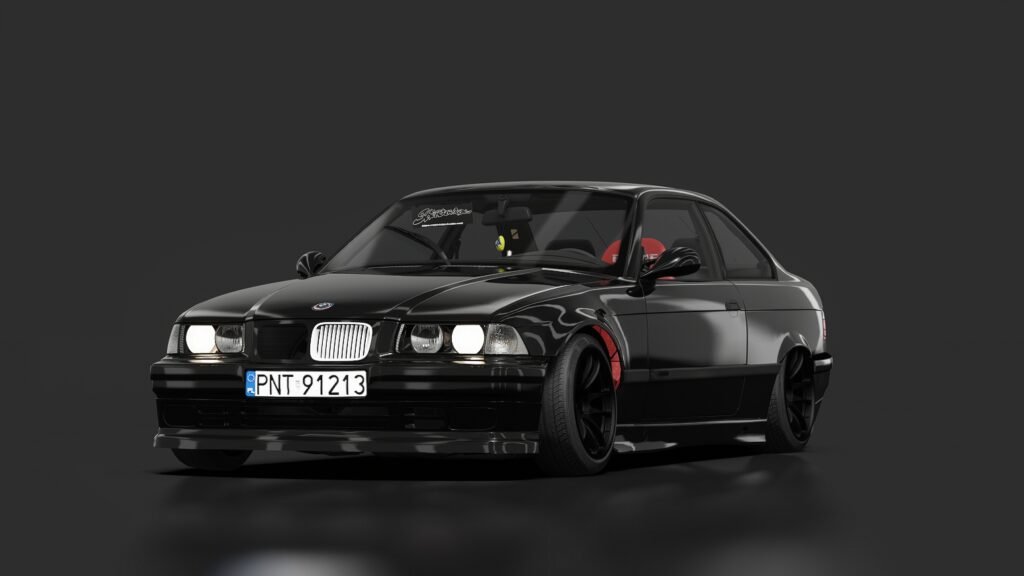 Bmw e36 m54b25 black