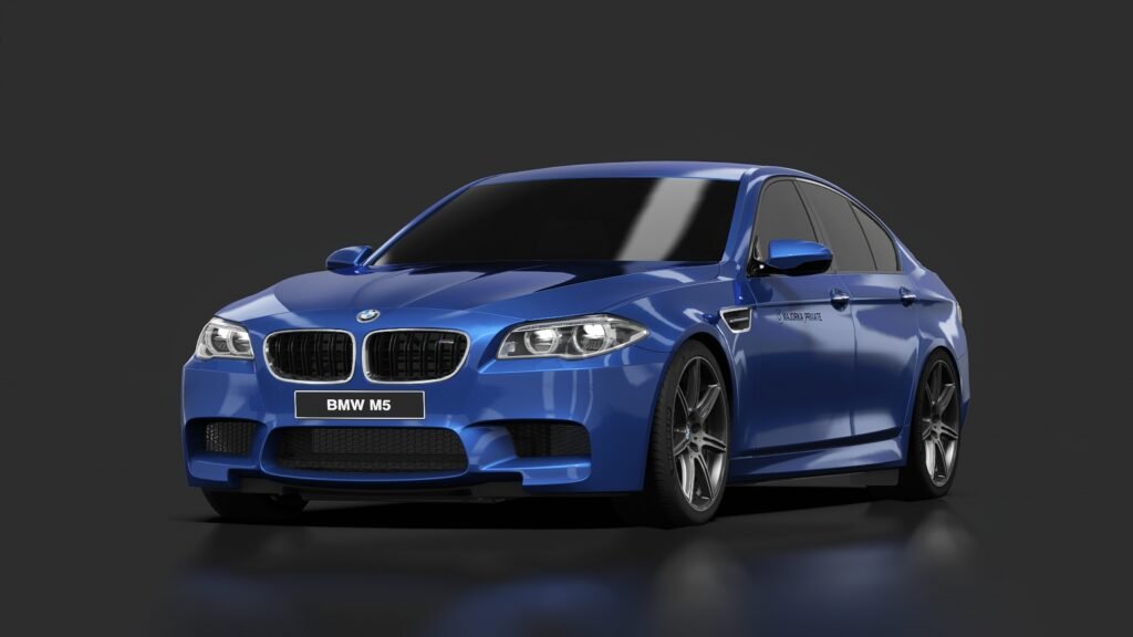 Bmw m5 f10 1 monte carlo blue metallic competition