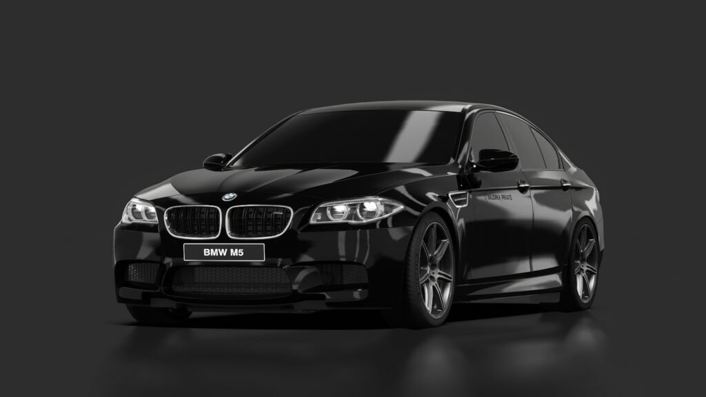 Bmw m5 f10 2 black sapphire metallic competition