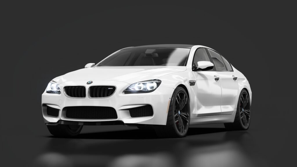 Bmw m6 gran coupe f14' 00 alpine white