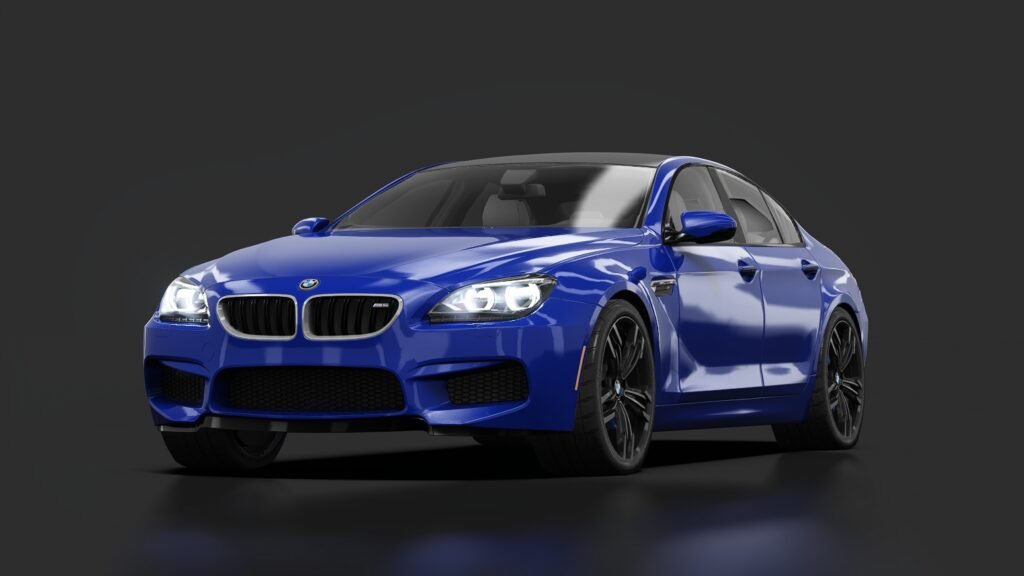 Bmw m6 gran coupe f14' 06 san marino blue metallic