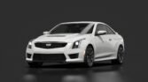 Cadillac ats v [6ae47] coupe 03 crystal white tricoat