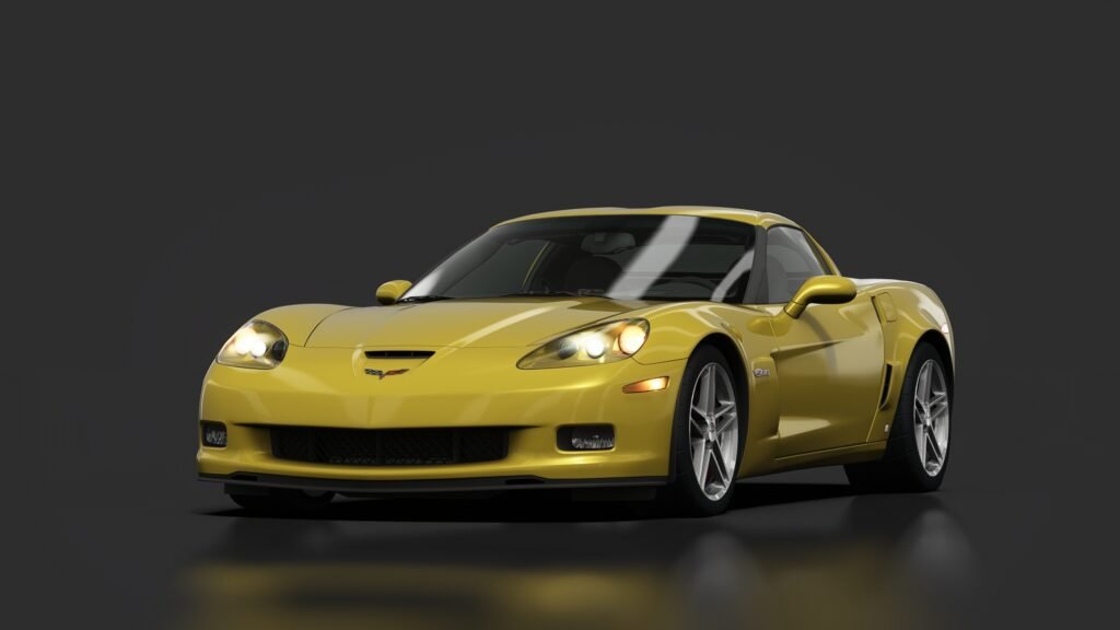 Chevrolet corvette [c6] z06 01 velocity yellow