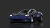Chevrolet corvette [c6] z06 05 lemans blue