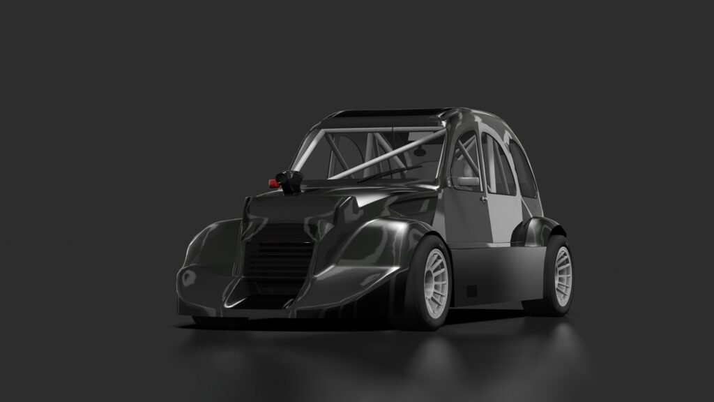 Citroen 3cv formula 1 2negro