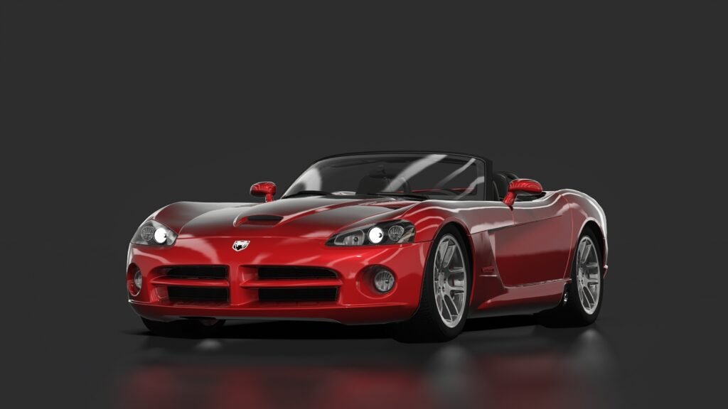Dodge viper srt10 2f2f and tokyo drift red