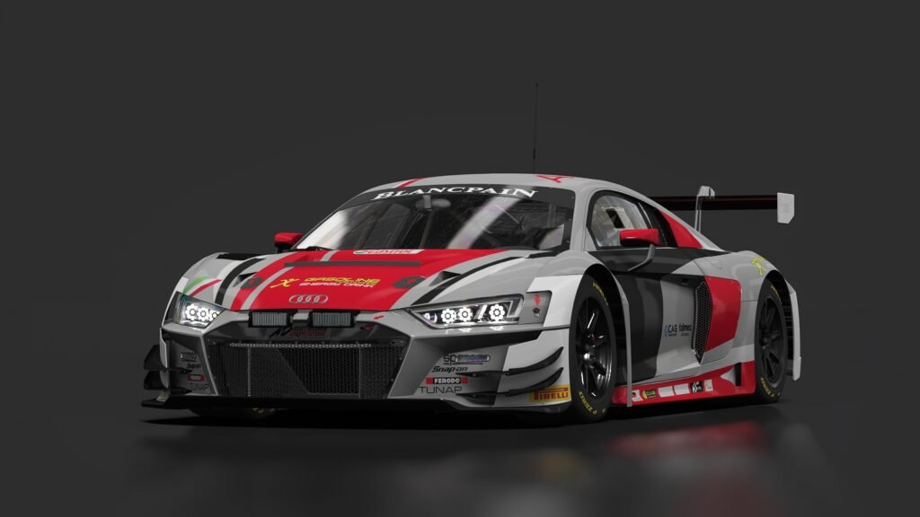 E audi r8 gt3 audi sport italia misano