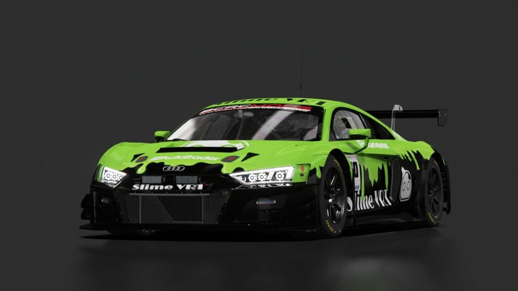 E audi r8 gt3 bbn slime 50