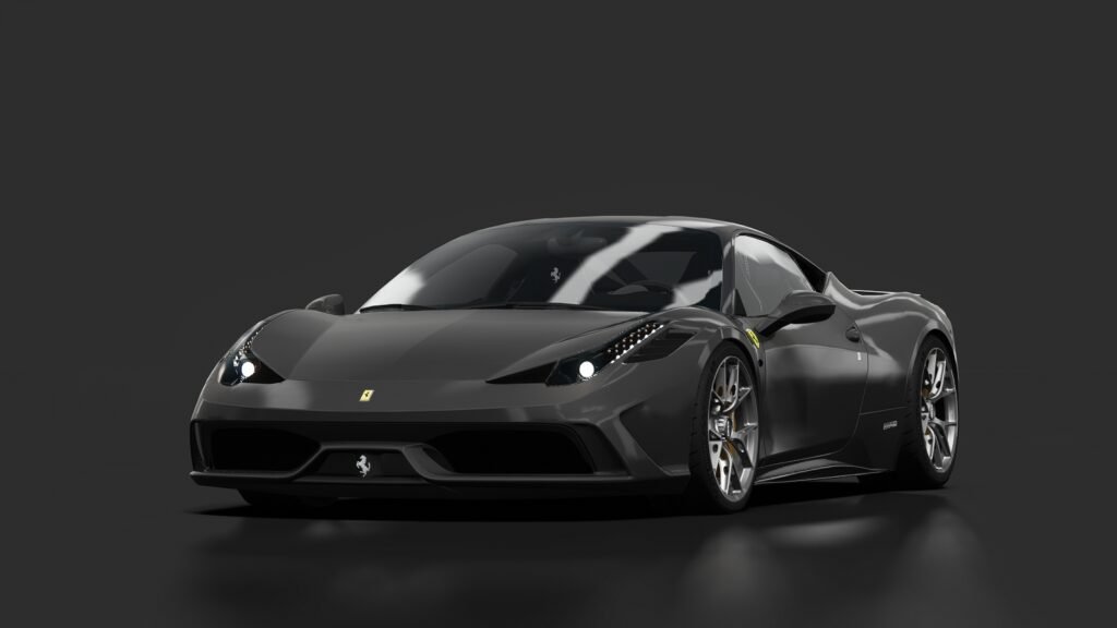 Ferrari 458 italia novitec f1 03 grigio scuro