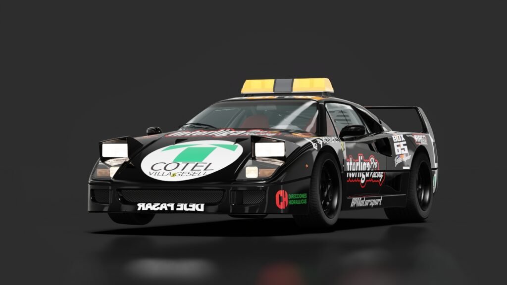 Ferrari f40 safety car interliga pro racing safety interliga