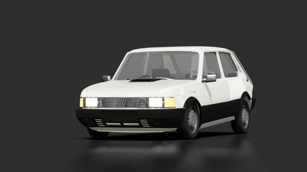 Fiat 147 fiat clase 3 beige