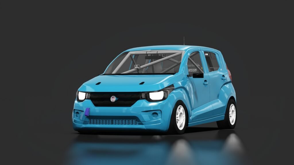 Fiat uno mobi interliga pro racing asm azul
