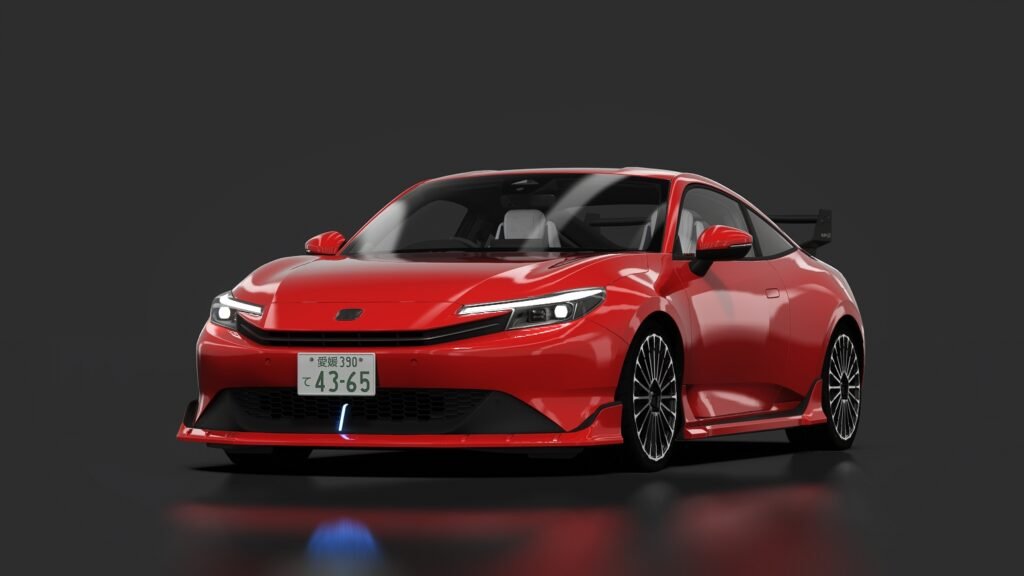 Honda prelude mugen concept (bf1) 05 new formula red