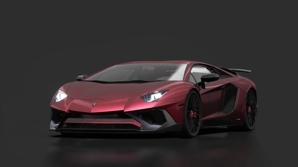 Lamborghini aventador sv tgn al dark rose
