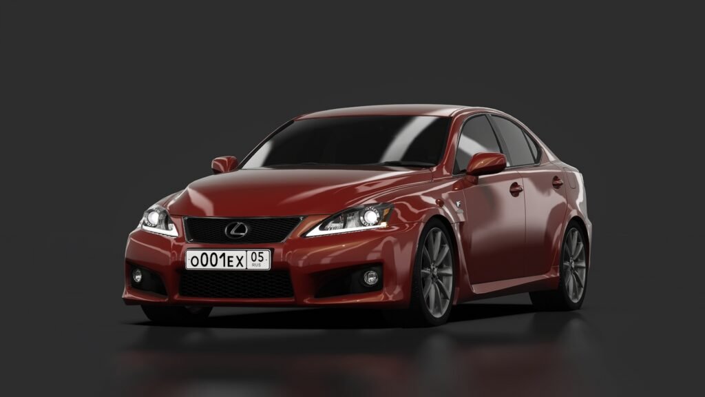 Lexus is f facelift infrared