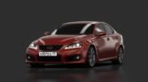 Lexus is f facelift infrared