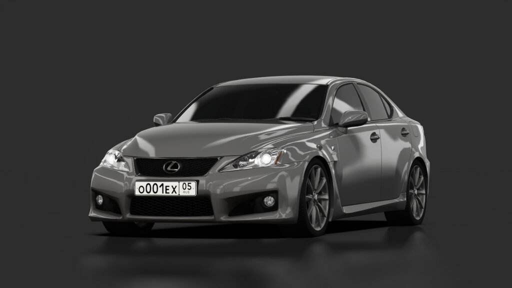 Lexus is f pre facelift grey