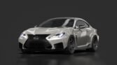 Lexus rc f track edition 2022 kashkarti atomic silver metallic