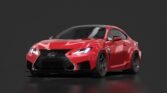 Lexus rc f track edition 2022 kashkarti infrared metallic