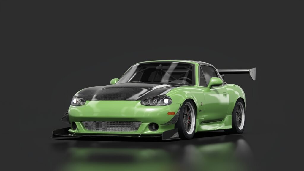 Mazda mx 5 2001 track turbo 02 spirited green mica