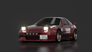 Mazda RX-7 GT-X Rocket Bunny