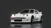 Mazda rx 7 gt x rocket bunny 07 white